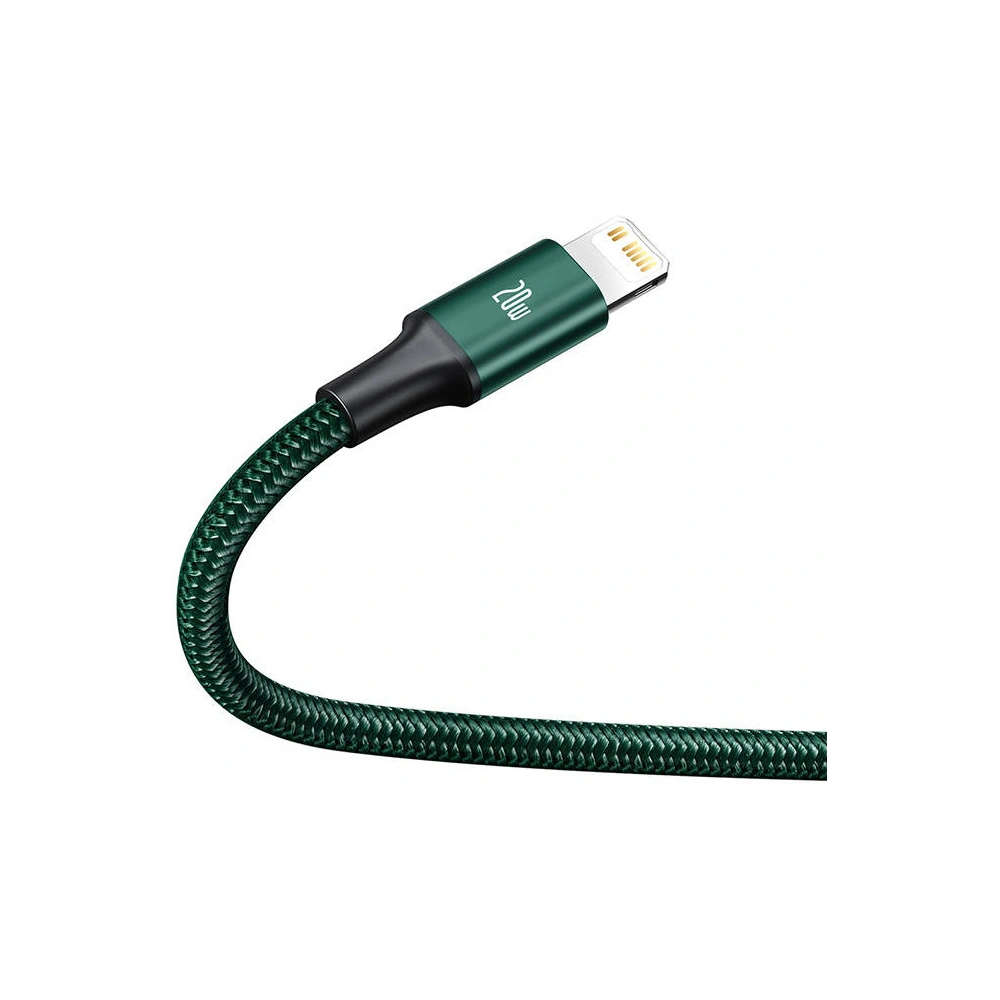Hurtownia GSM - Kabel USB-C 3w1 Baseus Rapid Series, micro USB / Lightning / USB-C, 20W, 1.5m (zelený) - BSU3094GRN - {ean13} - Hurt