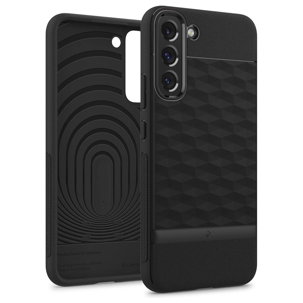 Hurtownia GSM - Etui Caseology Parallax Samsung Galaxy S22+ Plus matná černá - CSL043BLK - {ean13} - Hurt