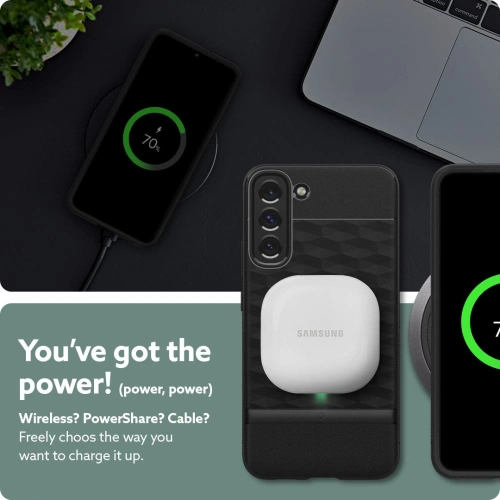 homescreen.pl - Etui Caseology Parallax Samsung Galaxy S22+ Plus Matte Black