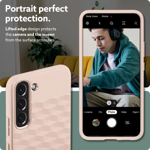 homescreen.pl - Etui Caseology Parallax Samsung Galaxy S22+ Plus Indi Pink