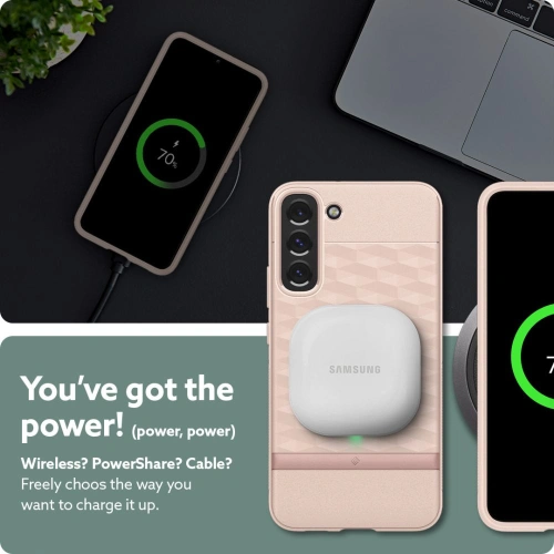 homescreen.pl - Etui Caseology Parallax Samsung Galaxy S22+ Plus Indi Pink