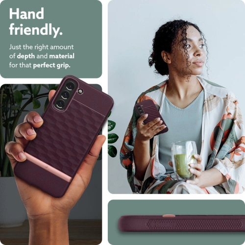 homescreen.pl - Etui Caseology Parallax Samsung Galaxy S22+ Plus Burgundy