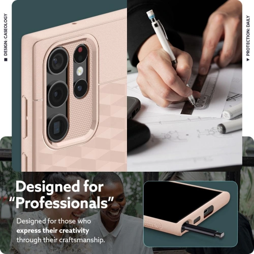 homescreen.pl - Etui Caseology Parallax Samsung Galaxy S22 Ultra Indi Pink