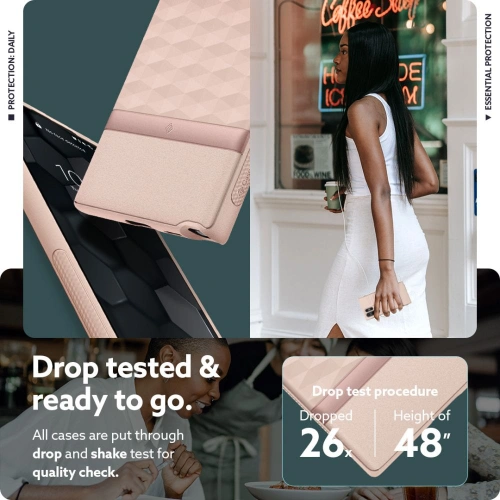 homescreen.pl - Etui Caseology Parallax Samsung Galaxy S22 Ultra Indi Pink