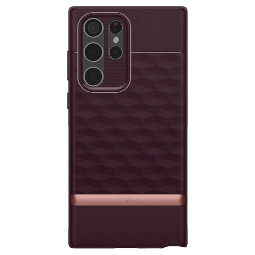 homescreen.pl - Etui Caseology Parallax Samsung Galaxy S22 Ultra Burgundy