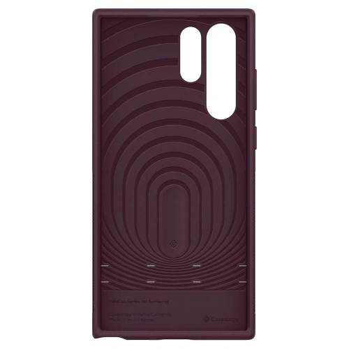 homescreen.pl - Etui Caseology Parallax Samsung Galaxy S22 Ultra Burgundy