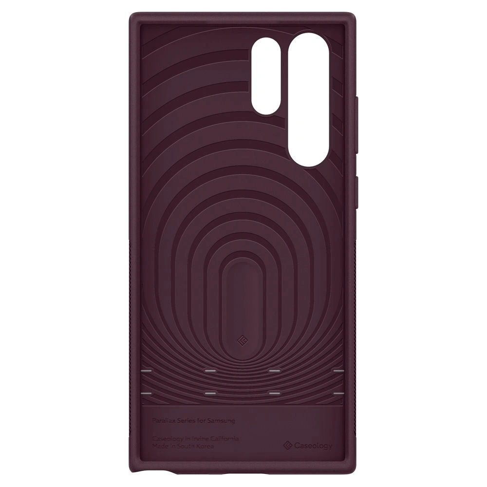 Hurtownia GSM - Etui Caseology Parallax Samsung Galaxy S22 Ultra Bordó - CSL047BRG - {ean13} - Hurt