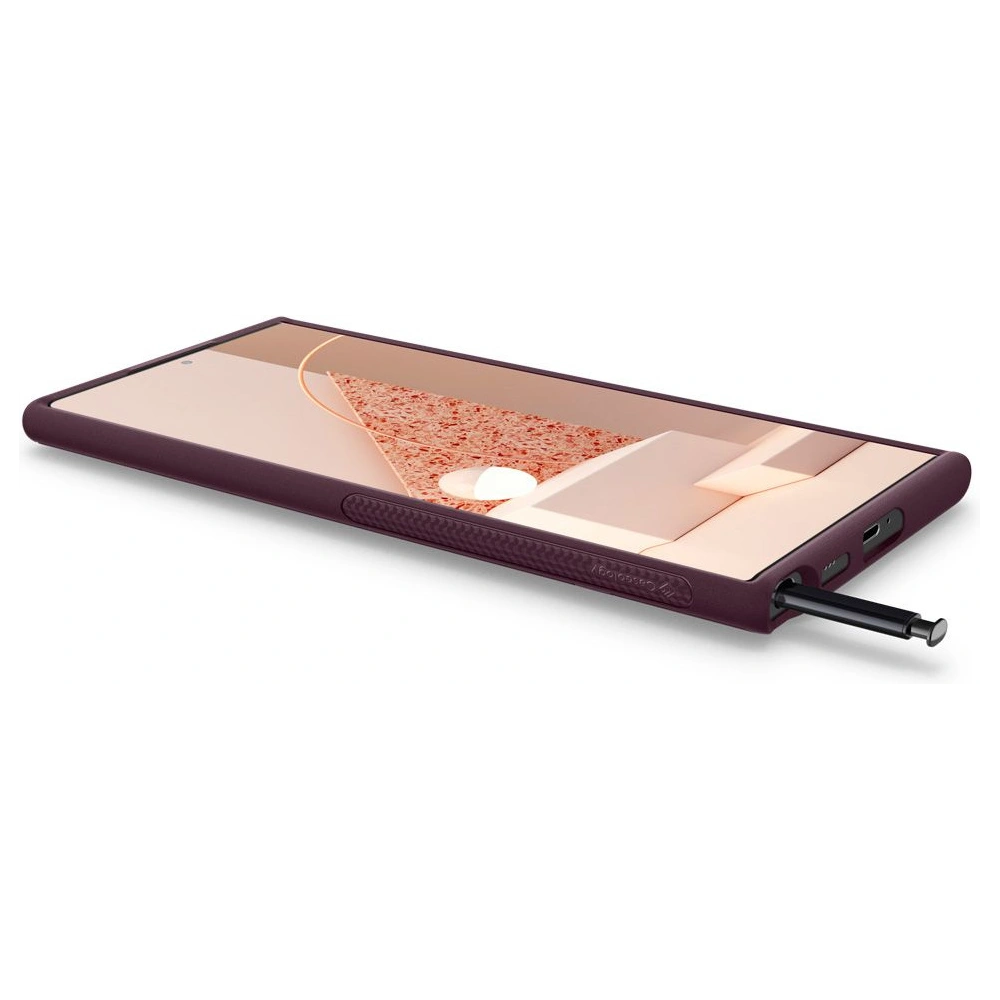 Hurtownia GSM - Etui Caseology Parallax Samsung Galaxy S22 Ultra Bordó - CSL047BRG - {ean13} - Hurt