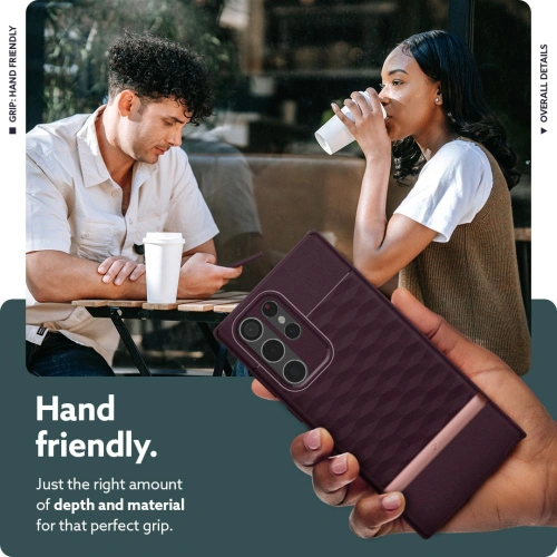 homescreen.pl - Etui Caseology Parallax Samsung Galaxy S22 Ultra Burgundy