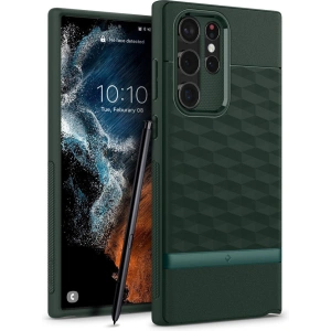 Hurtownia GSM - Etui Caseology Parallax Samsung Galaxy S22 Ultra Midnight Green - CSL048MDTGRN - {ean13} - Hurt