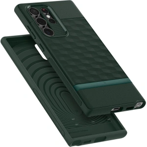 Hurtownia GSM - Etui Caseology Parallax Samsung Galaxy S22 Ultra Midnight Green - CSL048MDTGRN - {ean13} - Hurt