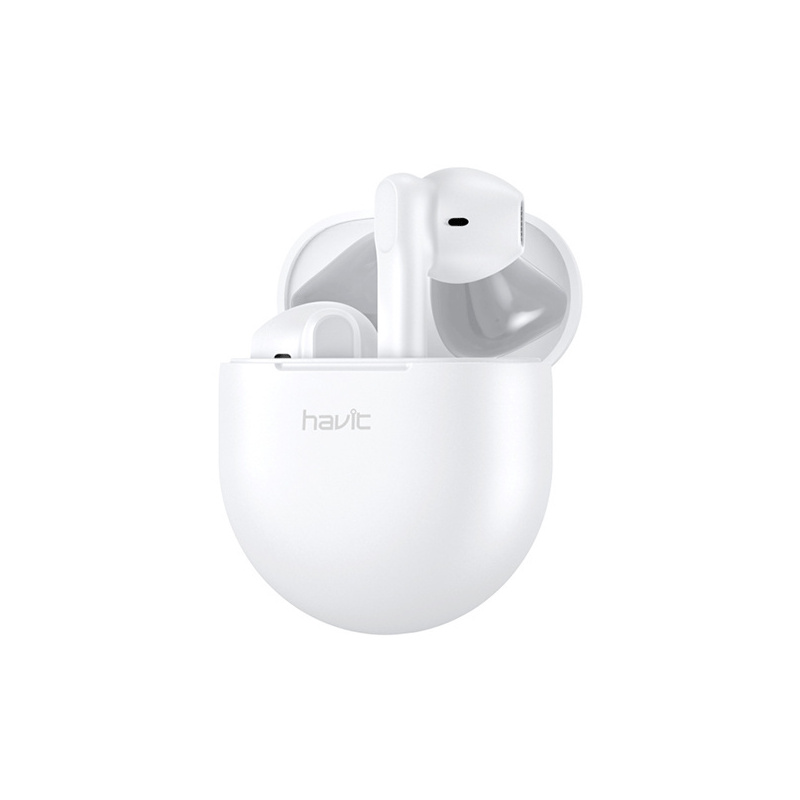 Havit TW916 TWS earphones (white)