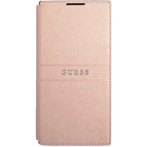 Hurtownia GSM - Etui Guess GUBKS22LPSASBPI Samsung Galaxy S22 Ultra růžový/pink book Saffiano Stripes - GUE1604PNK - {ean13} - Hurt