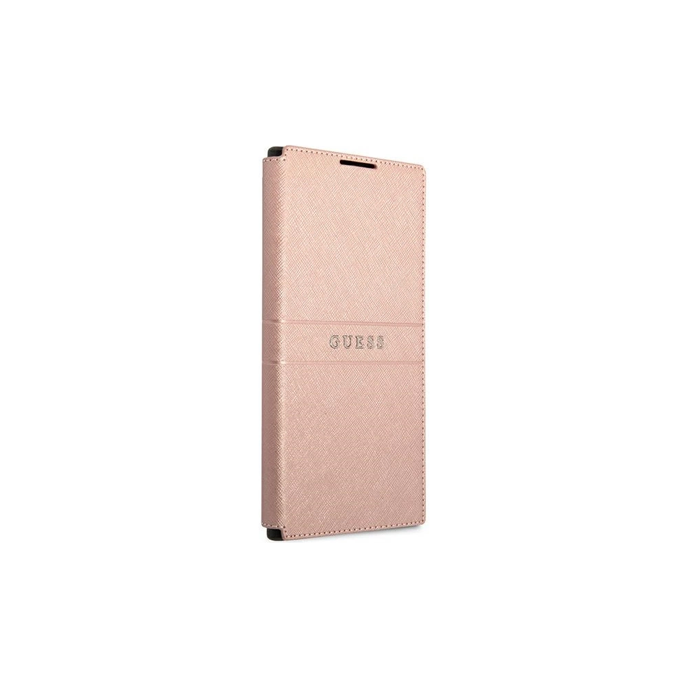 Hurtownia GSM - Etui Guess GUBKS22LPSASBPI Samsung Galaxy S22 Ultra růžový/pink book Saffiano Stripes - GUE1604PNK - {ean13} - Hurt