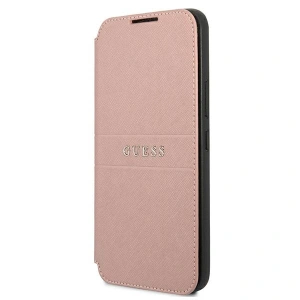 Hurtownia GSM - Etui Guess GUBKS22MPSASBPI Samsung Galaxy S22+ Plus różowy/pink book Saffiano Stripes - GUE1605PNK - {ean13} - Hurt