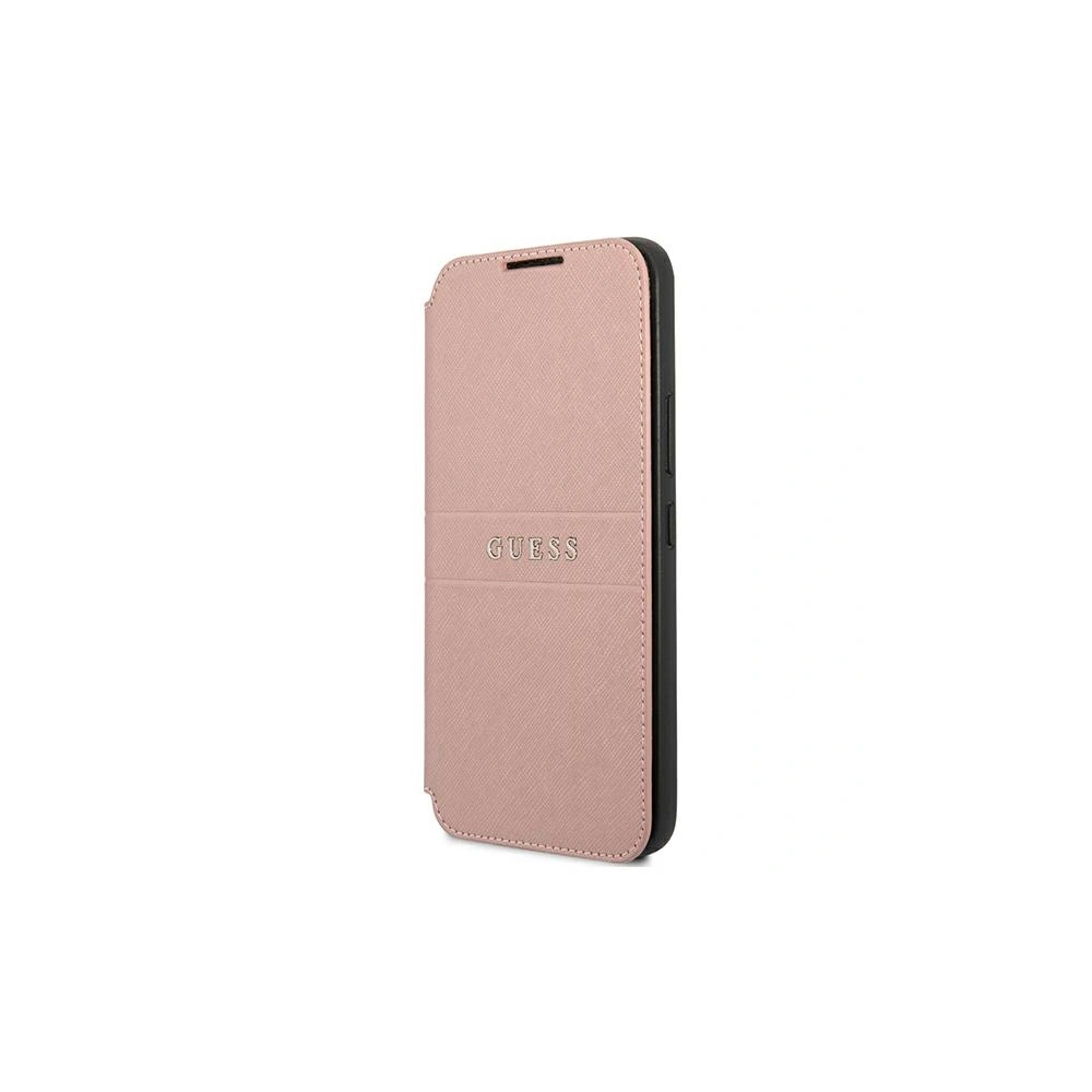 Hurtownia GSM - Etui Guess GUBKS22MPSASBPI Samsung Galaxy S22+ Plus różowy/pink book Saffiano Stripes - GUE1605PNK - {ean13} - Hurt