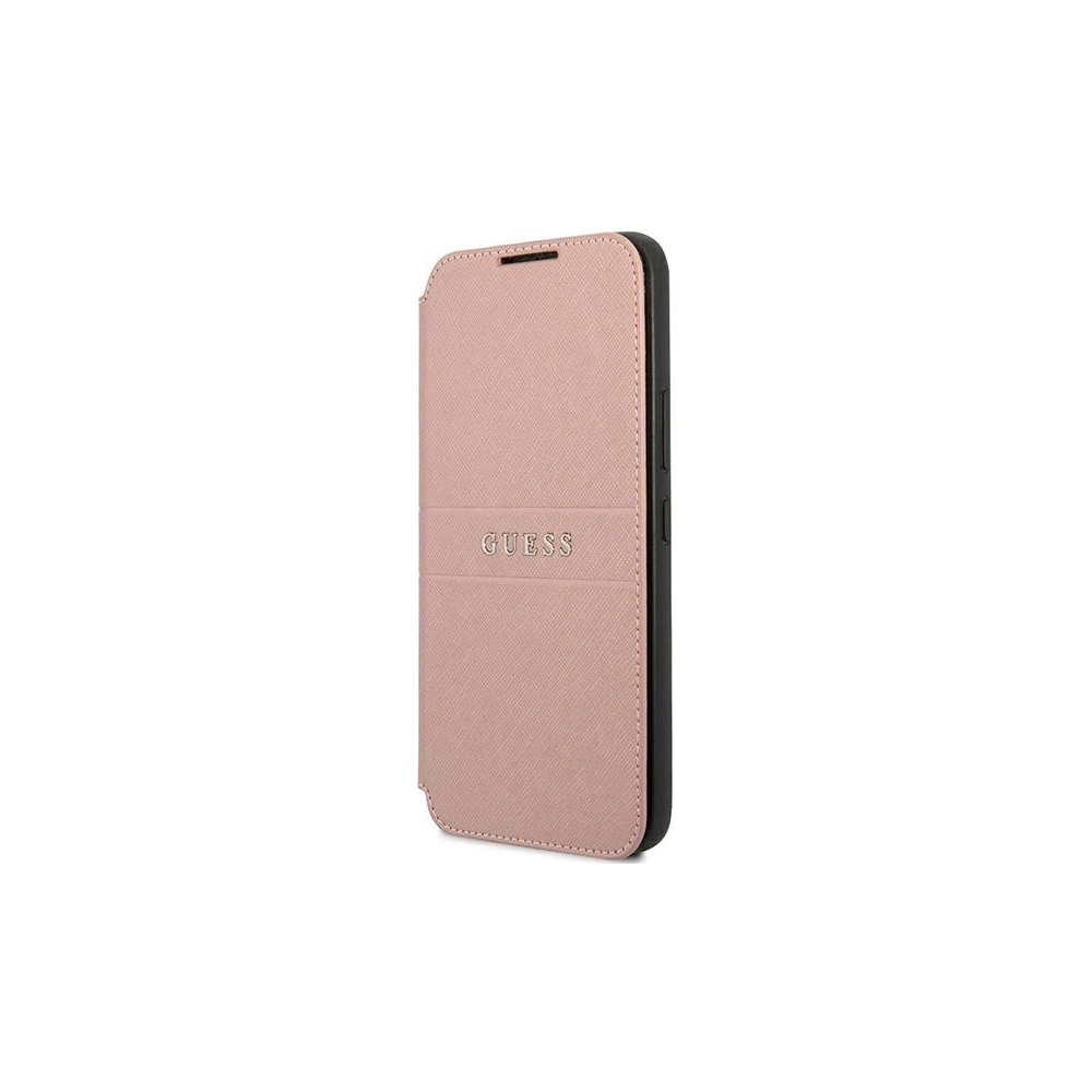 Hurtownia GSM - Etui Guess GUBKS22SPSASBPI Samsung Galaxy S22 różowy/pink book Saffiano Stripes - GUE1606PNK - {ean13} - Hurt