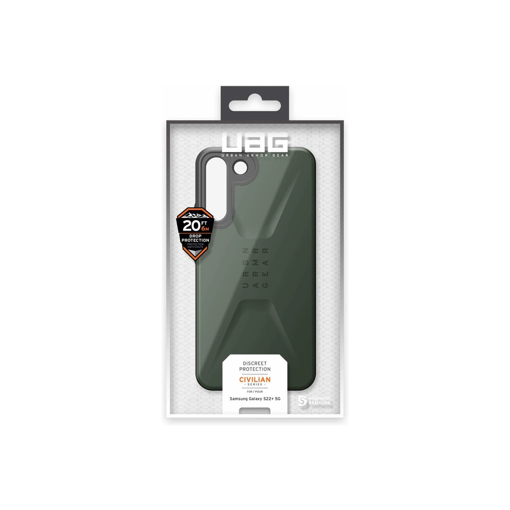 Hurtownia GSM - Etui UAG Urban Armor Gear Civilian Samsung Galaxy S22+ Plus (zelená) - UAG914GRN - {ean13} - Hurt