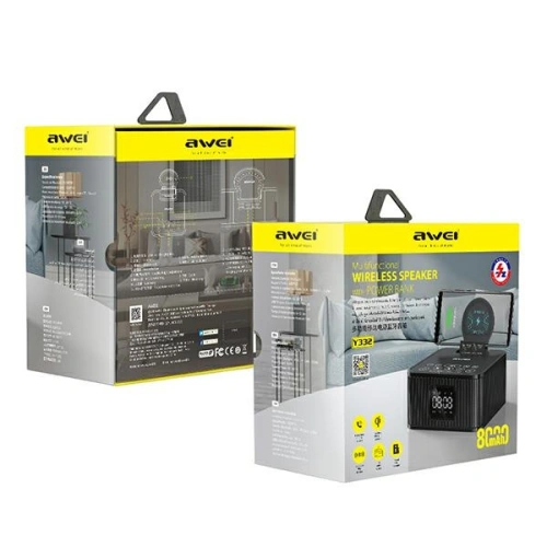 AWEI głośnik Bluetooth Y332 czarny/black