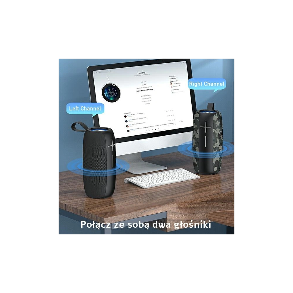 Hurtownia GSM - AWEI Bluetooth reproduktor Y370 20W černý/black - AWEI090BLK - {ean13} - Hurt