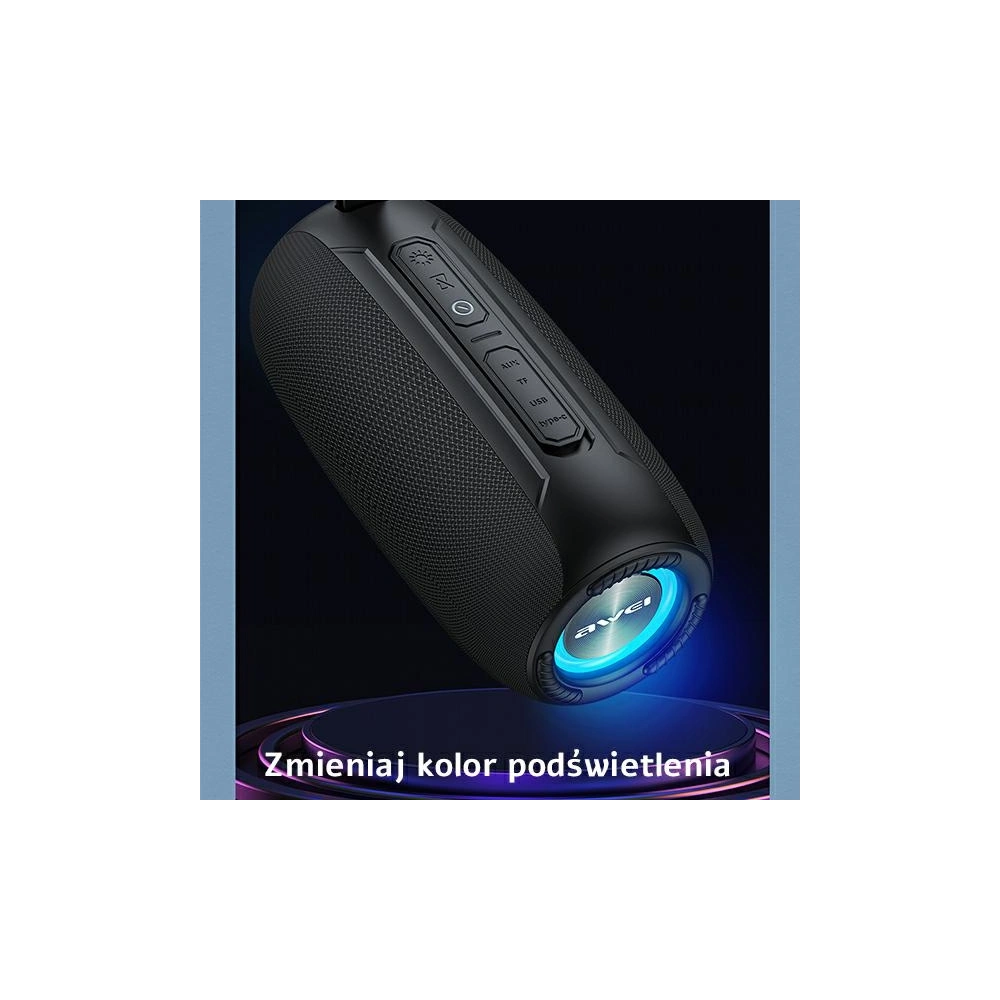 Hurtownia GSM - AWEI Bluetooth reproduktor Y370 20W černý/black - AWEI090BLK - {ean13} - Hurt