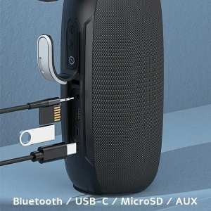 Wholesale AWEI speaker Bluetooth Y370 20W black - AWEI090BLK - {ean13} - Hurt