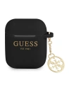 Etui Guess GUA2LSC4EK Apple AirPods czarny/black Silicone Charm 4G Collection