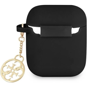 Hurtownia GSM - Etui Guess GUA2LSC4EK Apple AirPods černý/black Silicone Charm 4G Collection - GUE1607BLK - {ean13} - Hurt