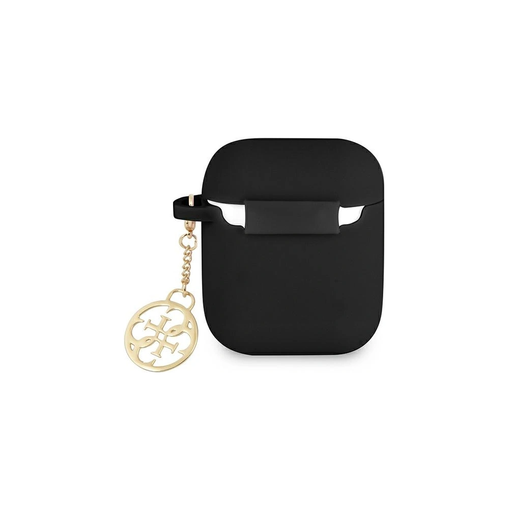 Hurtownia GSM - Etui Guess GUA2LSC4EK Apple AirPods černý/black Silicone Charm 4G Collection - GUE1607BLK - {ean13} - Hurt