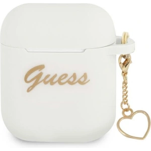 Hurtownia GSM - Etui Guess GUA2LSCHSH Apple AirPods bílý/white Silicone Charm Heart Collection - GUE1609WHT - {ean13} - Hurt