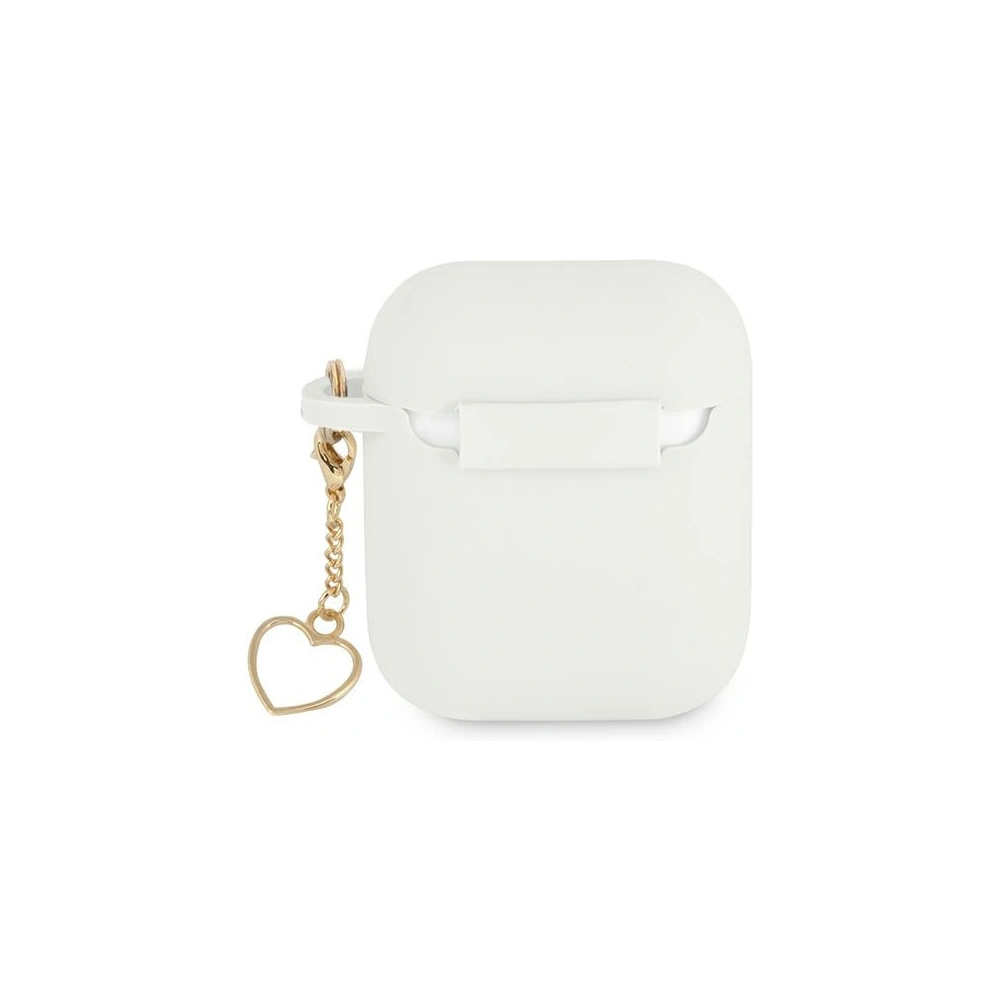 Hurtownia GSM - Etui Guess GUA2LSCHSH Apple AirPods bílý/white Silicone Charm Heart Collection - GUE1609WHT - {ean13} - Hurt