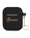 Etui Guess GUA2LSCHSK Apple AirPods černý/black Silicone Charm Heart Collection