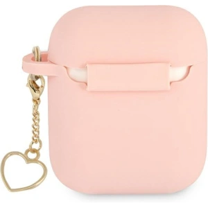 Hurtownia GSM - Etui Guess GUA2LSCHSP Apple AirPods růžový/pink silikonové kouzlo kolekce srdce - GUE1611PNK - {ean13} - Hurt