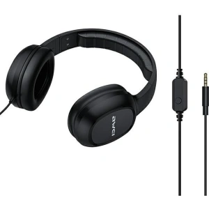 Hurtownia GSM - AWEI sluchátka na uši GM-6 jack 3,5mm černá/black - AWEI092BLK - {ean13} - Hurt