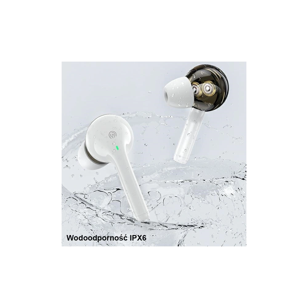 Hurtownia GSM - AWEI sportovní sluchátka Bluetooth T12 TWS bílé/bílé - AWEI093WHT - {ean13} - Hurt