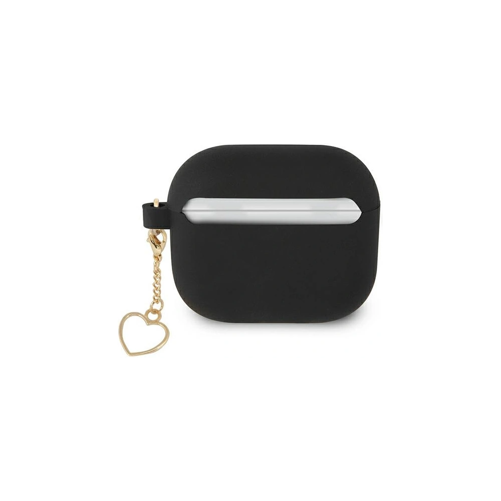 Hurtownia GSM - Etui Guess GUA3LSCHSK Apple AirPods 3 černý/black silikonové pouzdro Heart Collection - GUE1612BLK - {ean13} - Hurt