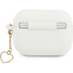 Hurtownia GSM - Etui Guess GUAPLSCHSH Apple AirPods Pro biały/white Silicone Charm Heart Collection - GUE1613WHT - {ean13} - Hurt