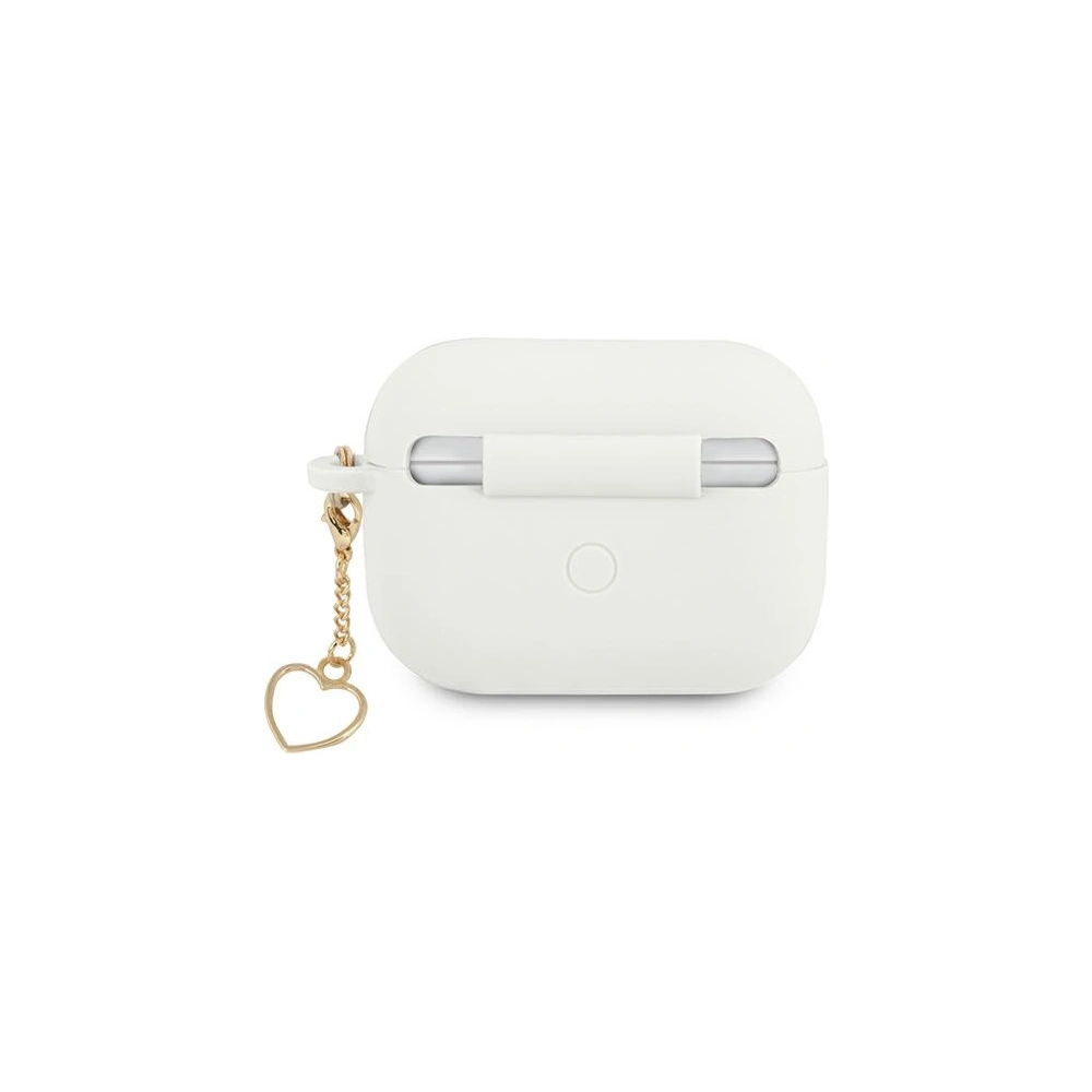 Hurtownia GSM - Etui Guess GUAPLSCHSH Apple AirPods Pro bílý/white Silicone Charm Heart Collection - GUE1613WHT - {ean13} - Hurt