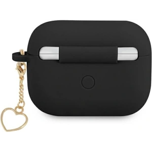 Hurtownia GSM - Etui Guess GUAPLSCHSK Apple AirPods Pro czarny/black Silicone Charm Heart Collection - GUE1614BLK - {ean13} - Hurt