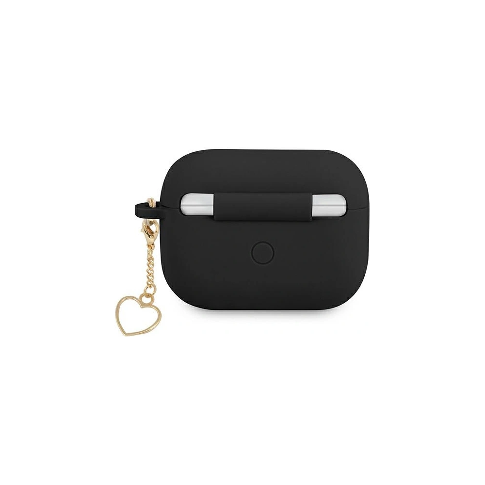Hurtownia GSM - Etui Guess GUAPLSCHSK Apple AirPods Pro černý/black Silicone Charm Heart Collection - GUE1614BLK - {ean13} - Hurt