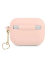 Wholesale Guess GUAPLSCHSP Apple AirPods Pro pink Silicone Charm Heart Collection - GUE1615PNK - {ean13} - Hurt