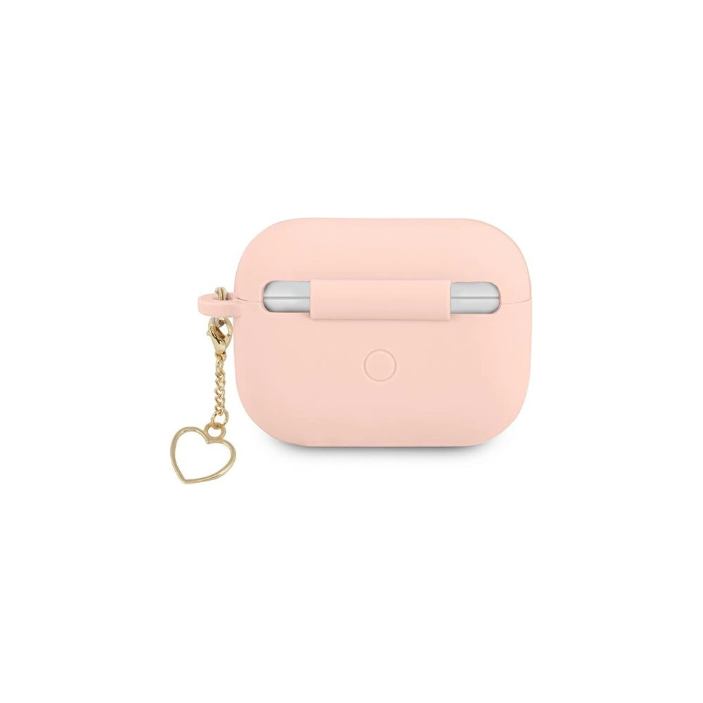 Wholesale Guess GUAPLSCHSP Apple AirPods Pro pink Silicone Charm Heart Collection - GUE1615PNK - {ean13} - Hurt