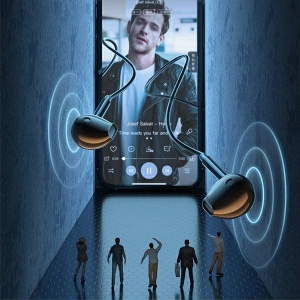 AWEI earphones PC-7 3,5mm jack black