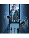 Wholesale AWEI earphones PC-7 3,5mm jack black - AWEI096BLK - {ean13} - Hurt
