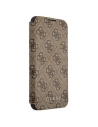 Wholesale Guess GUBKS22MG4GFBR Samsung Galaxy S22+ Plus brown book 4G Metal Gold Logo - GUE1618BR - {ean13} - Hurt