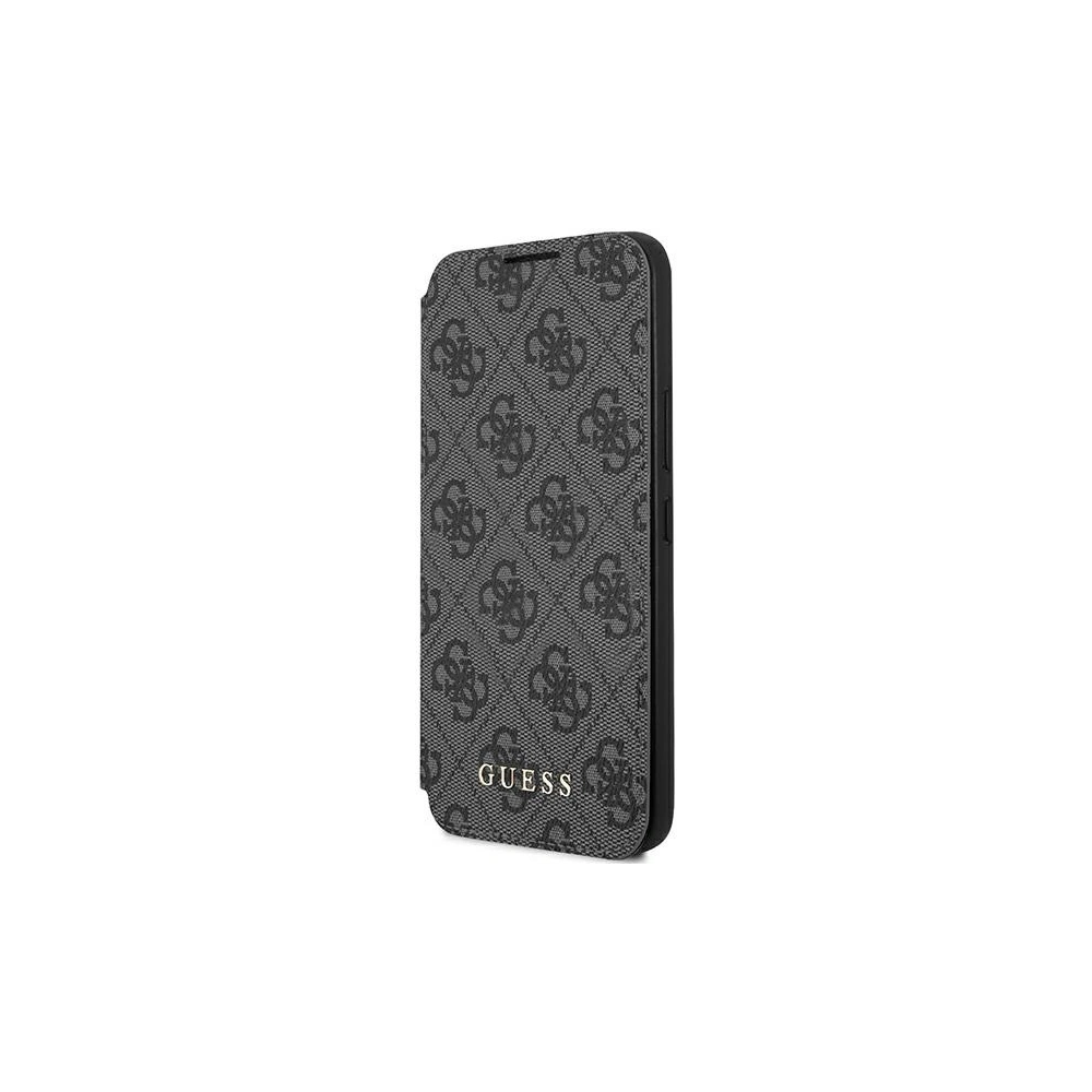 Wholesale Guess GUBKS22MG4GFGR Samsung Galaxy S22+ Plus grey book 4G Metal Gold Logo - GUE1619GRY - {ean13} - Hurt