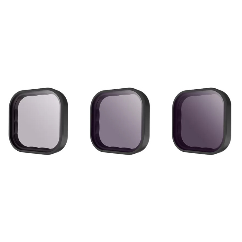 Zestaw filtrów ND 8/16/32 Telesin dla GoPro Hero 9 / Hero 10 (GP-FLT-902)