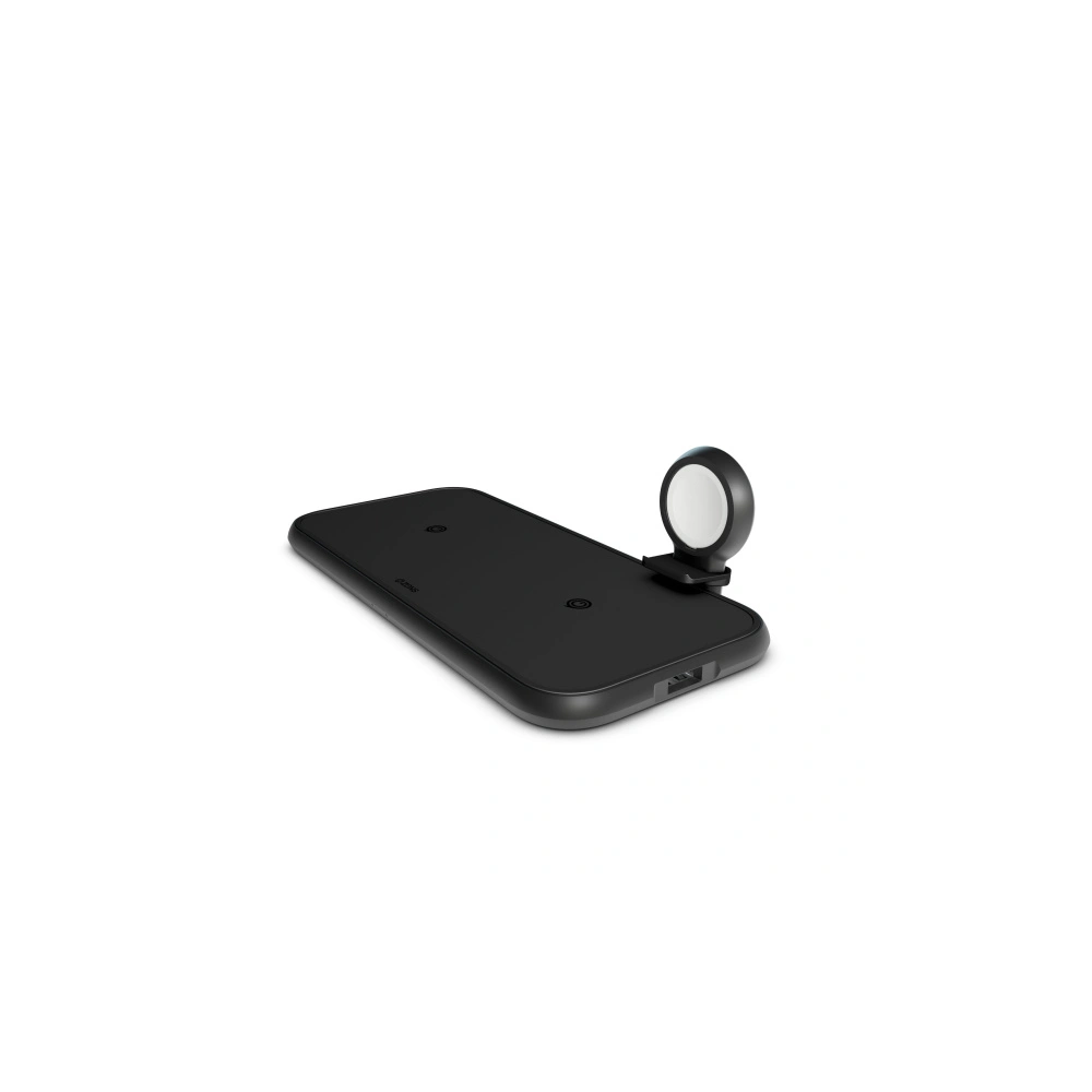 Hurtownia GSM - Bezdrátová nabíječka ZENS Aluminium 4in1 Wireless Charger (černá) - ZENS002BLK - {ean13} - Hurt