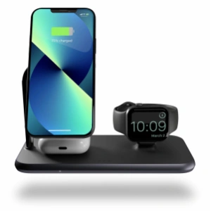 Hurtownia GSM - Ładowarka bezprzewodowa ZENS Aluminium Magnetic + Watch 4in1 Wireless Charger 20W MagSafe (czarny) - ZENS005BLK - {ean13} - Hurt