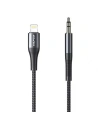 Adapter AWEI CL-116L Lightning/Jack 3.5 czarny/black